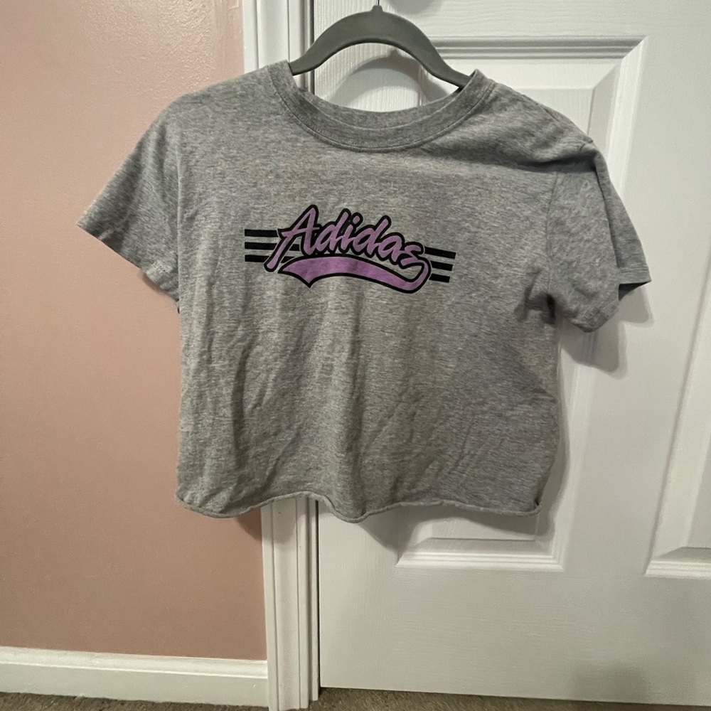 Adidas cropped shirt